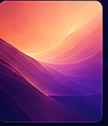 Sunset AI campaign background